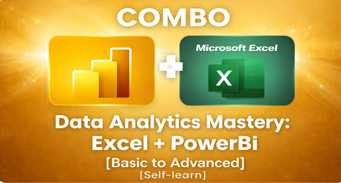 Data Analysis Mastery: Combo Excel & Power BI 101 Mastery